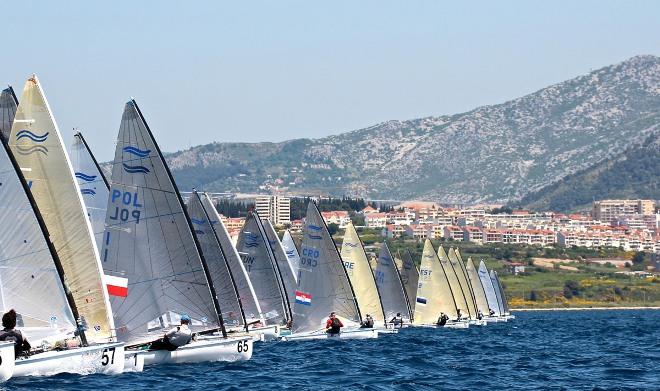 Split, Croatia - 2015 Finn European Championship ©  Robert Deaves